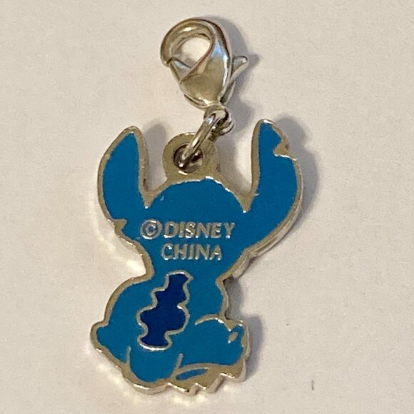 Vintage Lilo & Stitch Alien Clip On Charm 2 Sided Aulani Zipper Pull Purse Charm - Picture 4 of 5